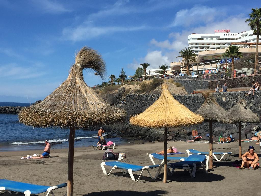 Primera línea de mar ! Wuifi y parking gratis! Costa Adeje  Exterior foto